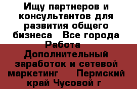 Ищу партнеров и консультантов для развития общего бизнеса - Все города Работа » Дополнительный заработок и сетевой маркетинг   . Пермский край,Чусовой г.